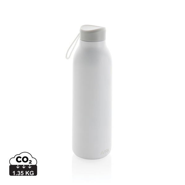 Bouteille isotherme 500 ml Avira publicitaire | Avior Blanc