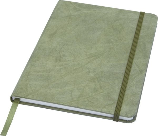 Carnet A5 avec papier de pierre|Breccia Vert
