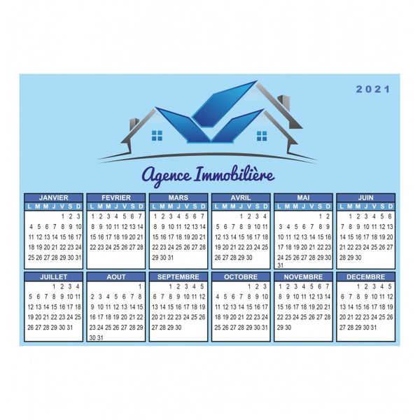 Magnet personnalisable | Calendar