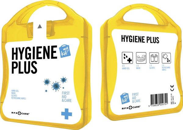 MyKit Hygiène Plus | Kit Publicitaire | KelCom Jaune