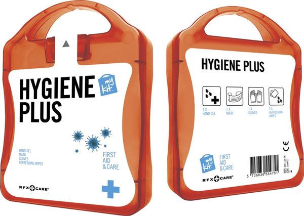 MyKit Hygiène Plus | Kit Publicitaire | KelCom Rouge