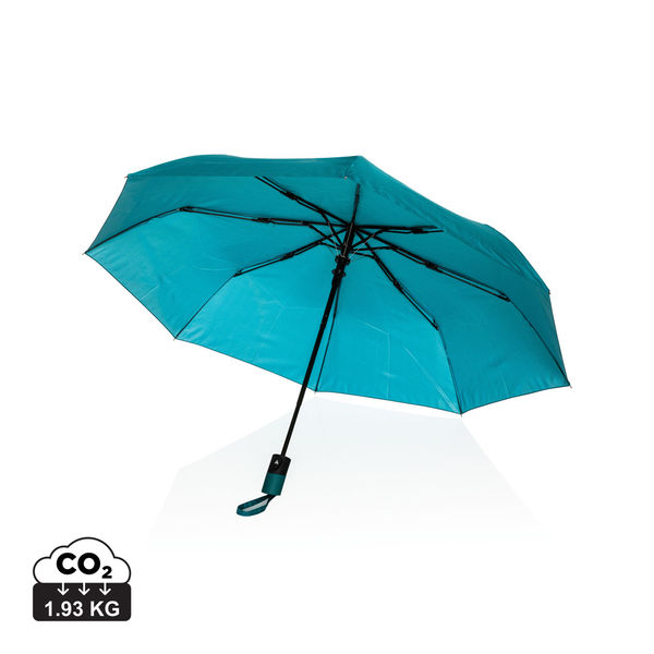 Parapluie pliable ouverture automatique Impact AWARE™ publicitaire Vivid Green