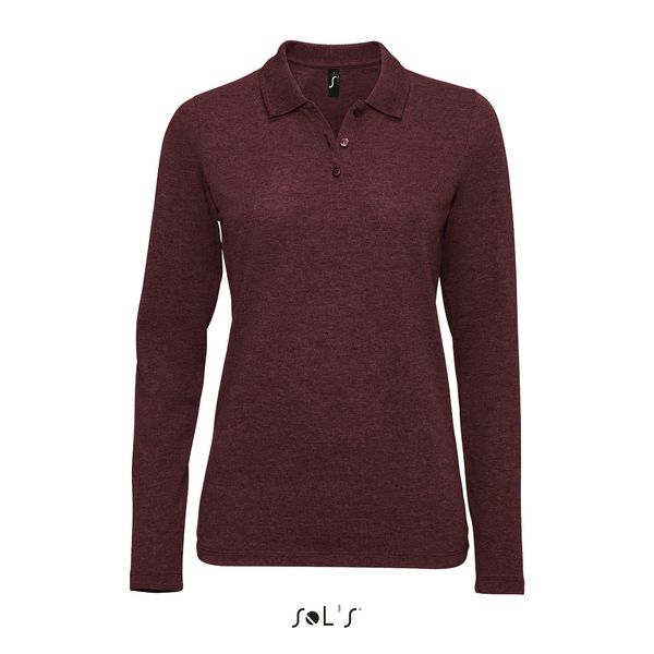 Polo personnalisable | Perfect LSL F Oxblood chiné