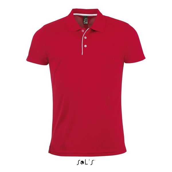 Polo publicitaire | Performer H Rouge