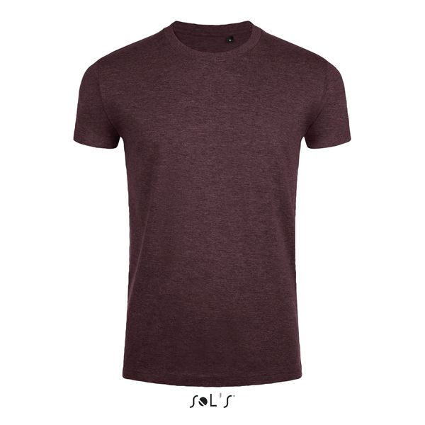 Tee-shirt personnalisable | Imperial Fit Oxblood chiné