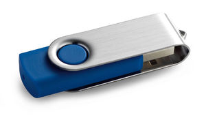 Clé USB personnalisée Bleu
