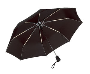Parapluie de poche personnalisable | Polynésie Noir