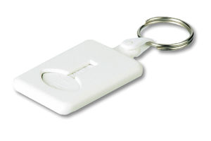 Porte-clés personnalisable | Bus Blanc