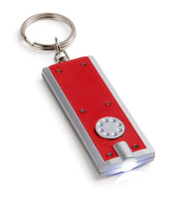 Porte-clés personnalisé Rouge