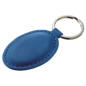 Porte-clés personnalisé | Porte PU Bleu