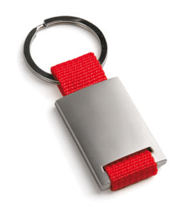 Porte-clés promotionnel Rouge