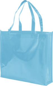 Sac shopping publicitaire | Shiny Process blue
