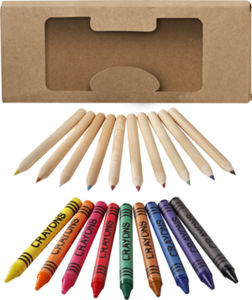 Set de crayons publicitaire | Lucky Naturel