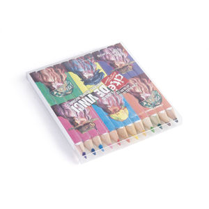 Crayons de couleurs personnalisables | Woocolor 12 Quadri 1