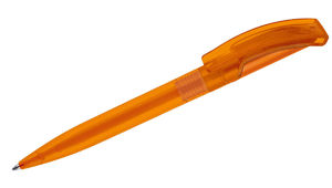 stylo publicitaire translucide Orange