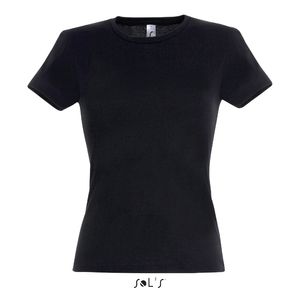 T-shirt personnalisable | Miss Noir profond