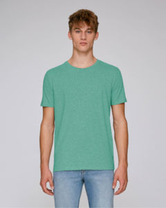 T-shirt publicitaire | Leads Mid Heather Green