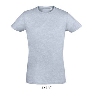 Tee-shirt personnalisée | Regent Fit Bleu ciel chiné