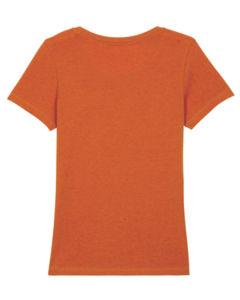 Tee-shirt personnalisée | Stella Expresser Black Heather Orange