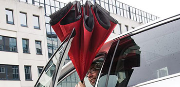 Parapluie inversé publicitaire | Parapluie inversé personnalisé