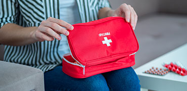 Trousse de secours publicitaire | Trousse de secours personnalisée