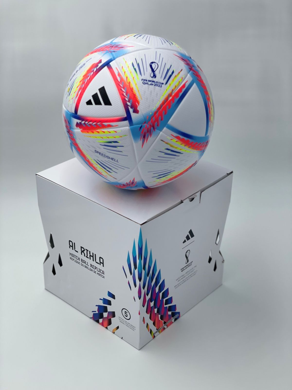 Ballon Officiel WC 22 Avec Boite Personnalisable, Ballon personnalisé