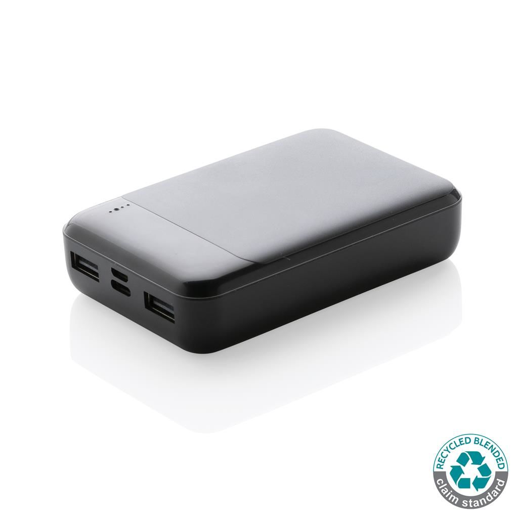 Batterie De Secours Publicitaire 10.000 MAh Plastique Recyclé RCS