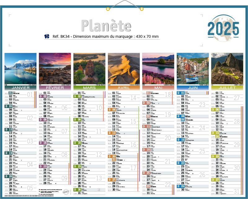 Carnet noir et ses détails en couleur - Planète Com