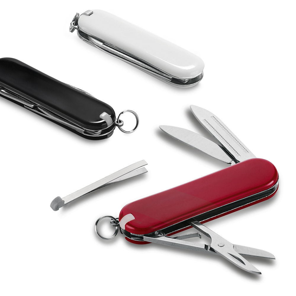 Couteau Suisse Multifonctions Rouge Rostfrei - 11 Outils - Canif Pratique - Occasion