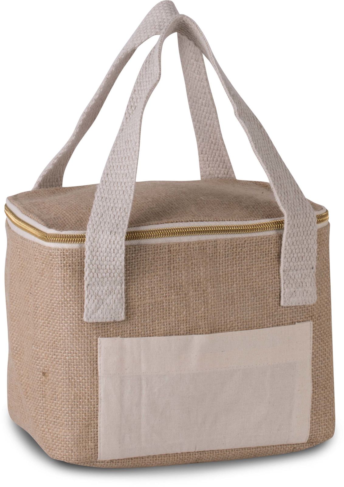 Petit Sac Isotherme Cabas En Jute Publicitaire