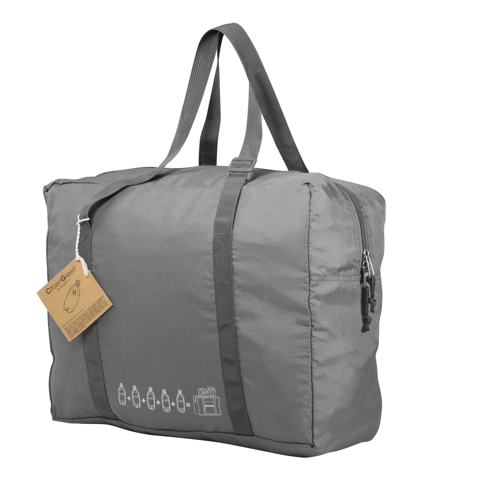 Sac De Voyage Pliable 190T PET RECYCLE Personnalisé, Sac personnalisé