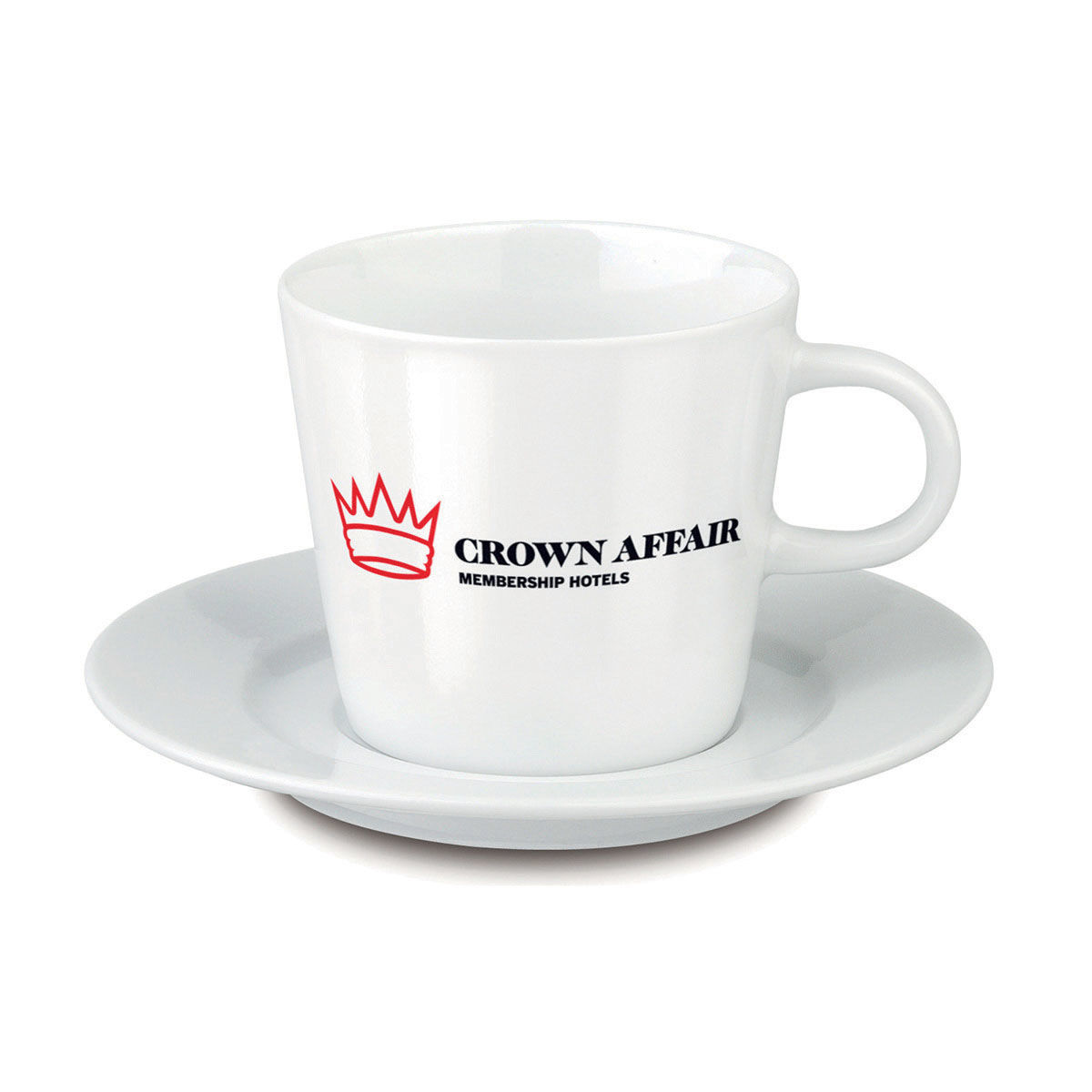 Petite tasse à café expresso personnalisable + soucoupe