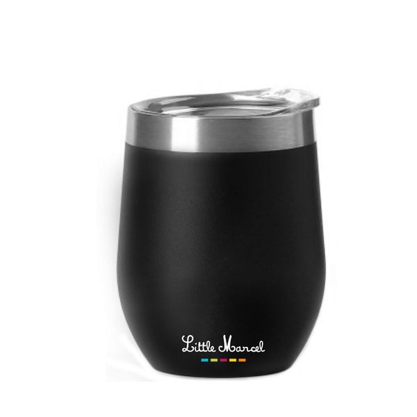 Mug isotherme publicitaire 230 ml|LMA10 Noir