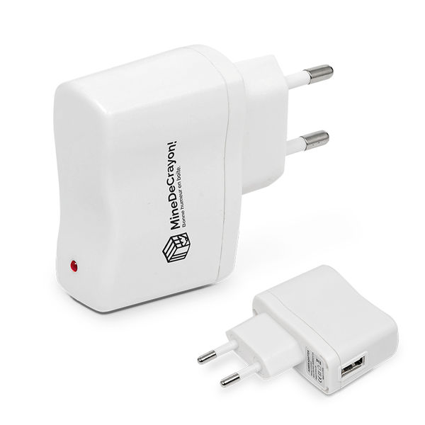 Chargeur adaptateur multiprise personnalisé publicitaire pas cher