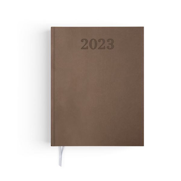 Agenda personnalisable 2024 emboite semainier premium | 210 x 270 mm