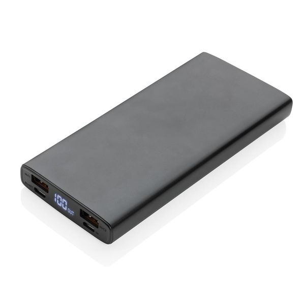 Batterie de secours personnalisable 10.000 mAh Black