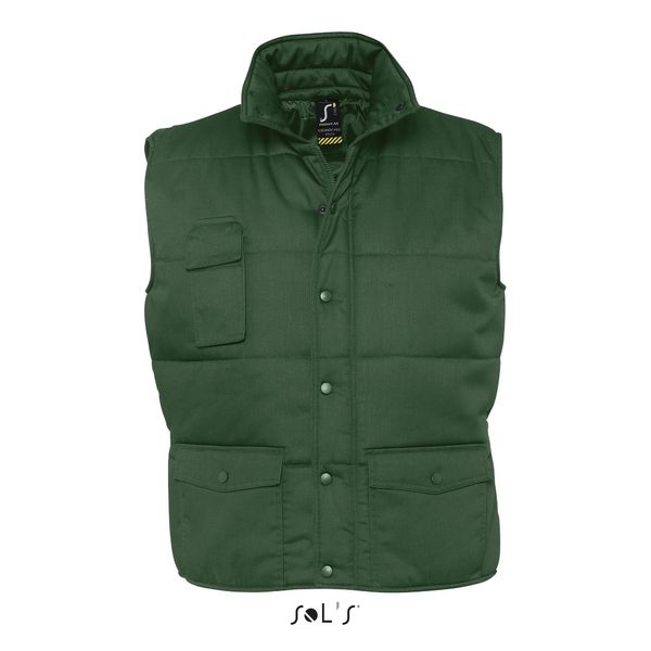 Bodywarmer personnalisable | Worky Vert bouteille