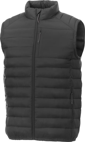 Bodywarmer personnalisé | Pallas M Gris moyen