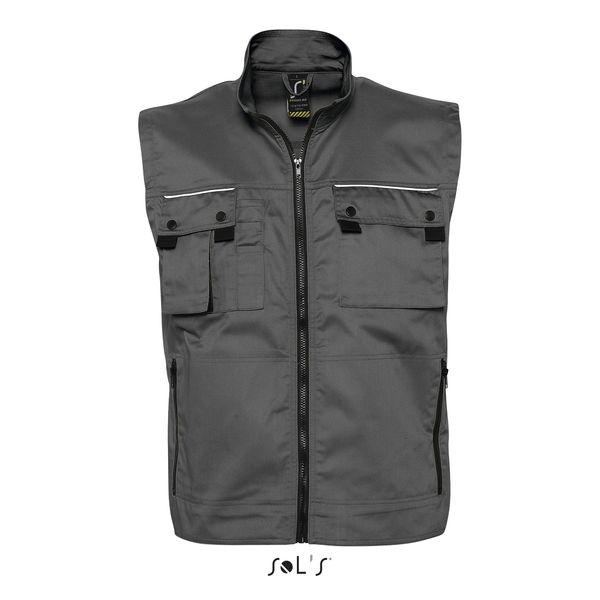 Bodywarmer publicitaire | Zenith Pro Gris foncé