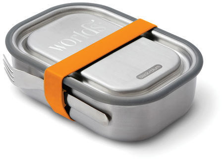 Boîte lunch Large inox Black+Blum entreprise Orange
