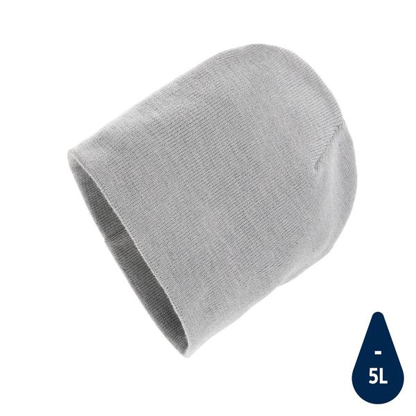 Bonnet publicitaire en laine Polylana® Impact AWARE™ Grey