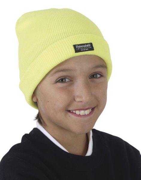Bonnet publicitaire | Thinsu Kid Fluo Yellow