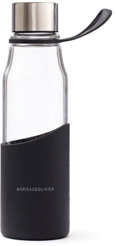 Bouteille 550 ml verre Lean entreprise Noir