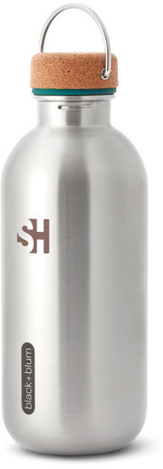 Bouteille 600 ml acier Black+Blum publicitaire Turquoise