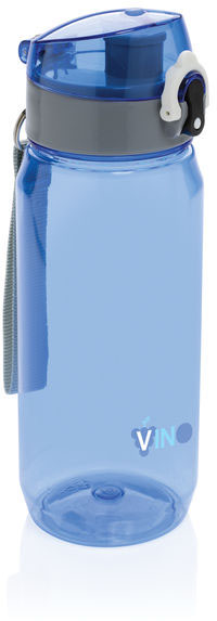 Bouteille 600 ml étanche rPET RCS Yide personnalisable Bleu