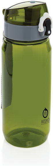 Bouteille 600 ml étanche rPET RCS Yide personnalisable Vert