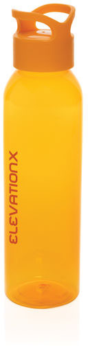 Bouteille 650 ml rPET RCS Oasis personnalisée Orange