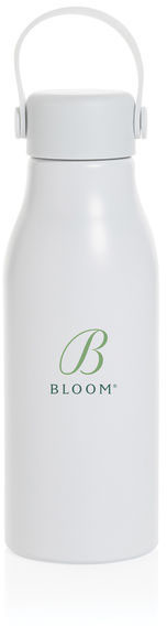 Bouteille 680 ml aluminium recyclé RCS Pluto personnalisable Blanc