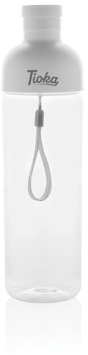 Bouteille étanche 600 ml rPET RCS Impact publicitaire Blanc