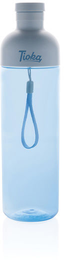 Bouteille étanche 600 ml rPET RCS Impact publicitaire Bleu